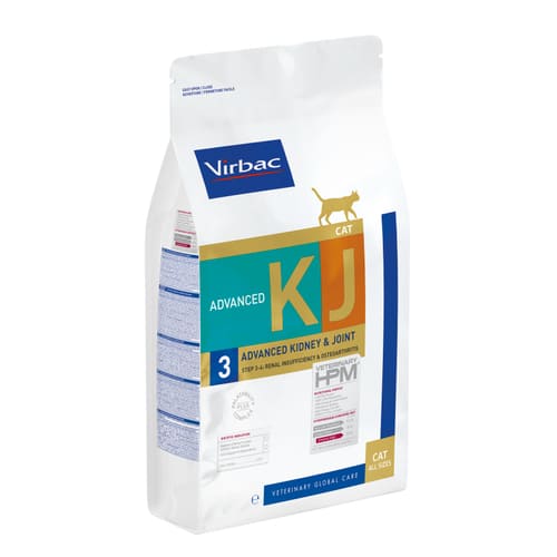 Virbac Kidney & Joint Advanced 3 veterinārā kaķu barība nierēm 1.5 kg